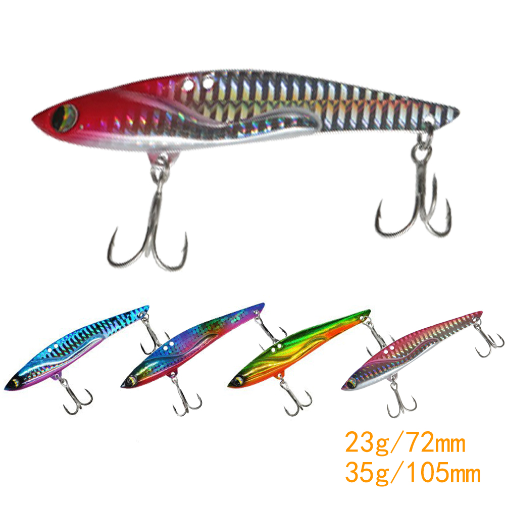 Fishing Lure Spinnerbait - 2個セット 105mm 35g 72mm 23g VIBフィッシングルアー