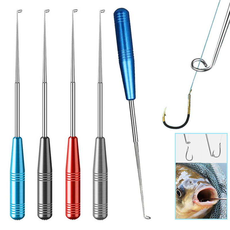 Fishing Lure Making Kit - ステンレス鋼安全抽出釣りフックデタッチャリムーバー急速デカップリング装置釣りツールポータブル釣具
