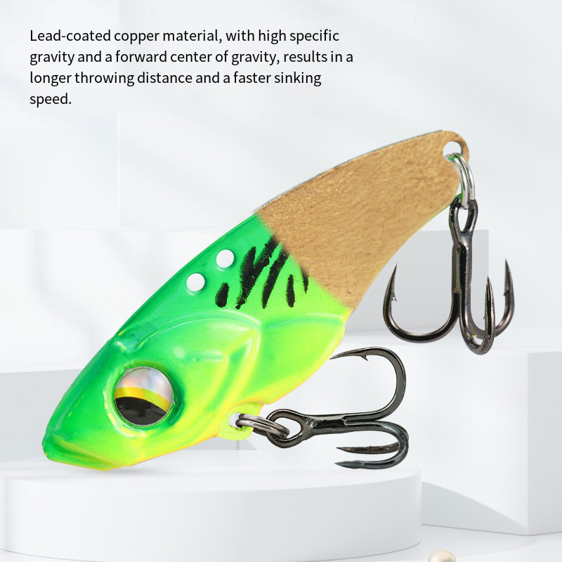 メタルVIBフィッシングルアー ハードバイブレーションブレー - Fishing Lure Blade Bait のレビューと価格