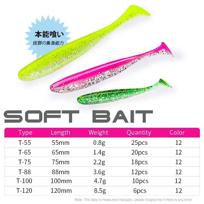 TSURINOYA 新サイズ 100 ミリメートル 120  - Fishing Lure Soft Plastic のレビューと価格