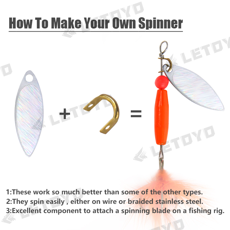 スプーン、釣りルアー、スピナーメタルスピナー、ステンレス鋼パ - Fishing Lure Spoon のレビューと価格
