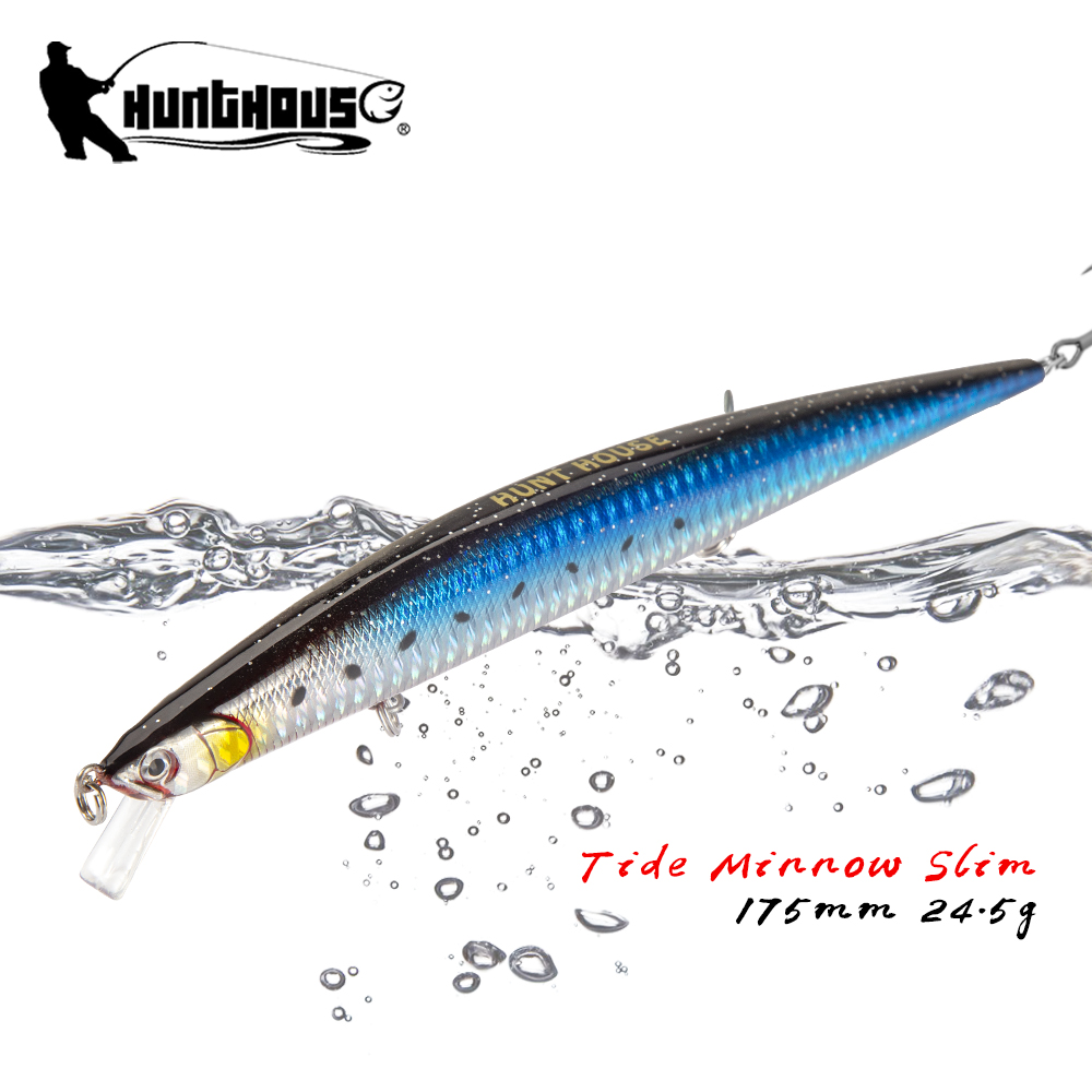 ハントハウス タイド スリムミノー 175mm 24.5g  - Fishing Lure Topwater のレビューと価格