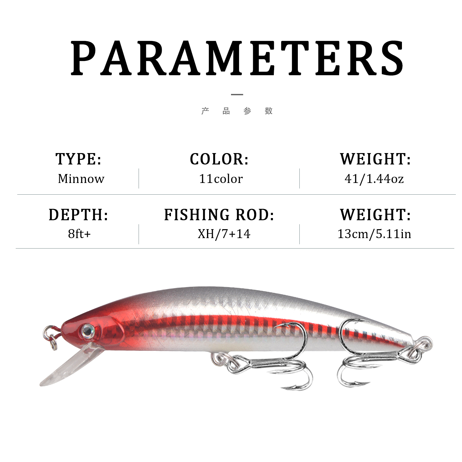 釣り用の人工ハードベイト,魚を捕まえるためのルアー,ミノー用 - Fishing Lure Swimbait のレビューと価格