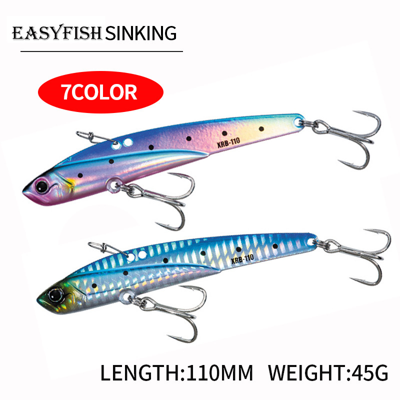 110mm,45gの釣りルアー,振動,人工餌,新しい - Fishing Lure Blade Bait のレビューと価格