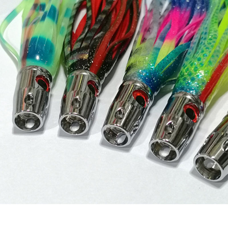 1PC 16cm55g 銅製ヘッド オクトパス スキッドベイ - Fishing Lure Buzzbait のレビューと価格