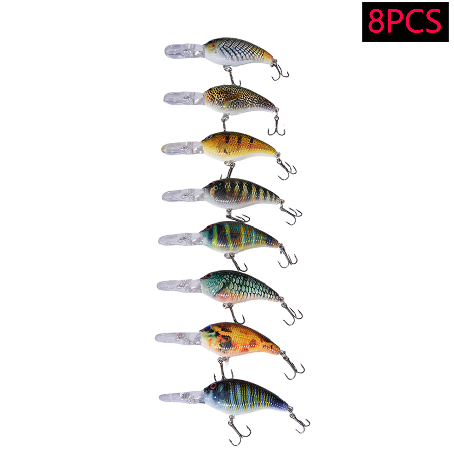 8個入り ジャークベイト ミノー ABSハードベイト 人工ウ - Fishing Lure Swimbait のレビューと価格
