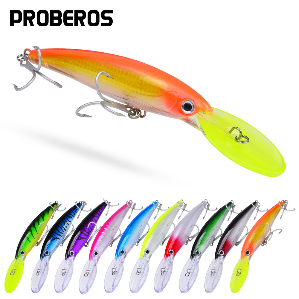 1個 32g 50g 75g ビッグフローティングミノー釣り - Fishing Lure Topwater のレビューと価格