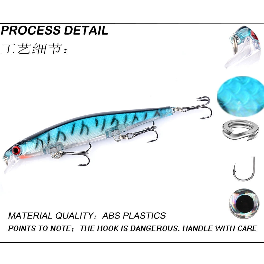 1pc レーザーシンキングミノー釣りルアー 11 センチメー - Fishing Lure Swimbait のレビューと価格