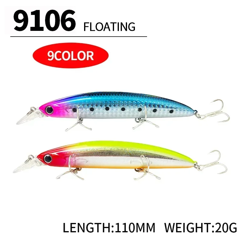 釣り用フローティングミノールアー,人工餌,硬い素材,海,海, - Fishing Lure Topwater のレビューと価格