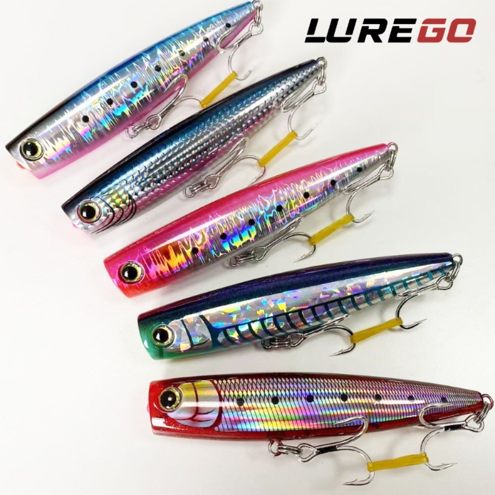 1PC 大型 ABS ポッパー ルアー – 130-160m - Fishing Lure Popper のレビューと価格