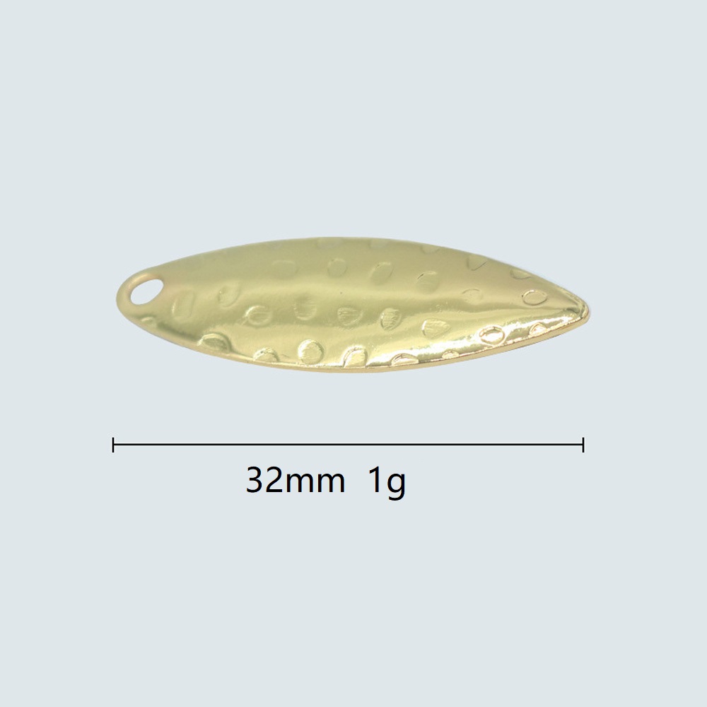 10個/ロット ウィローリーフスパンコール ピットサーフェス - Fishing Lure Spoon のレビューと価格