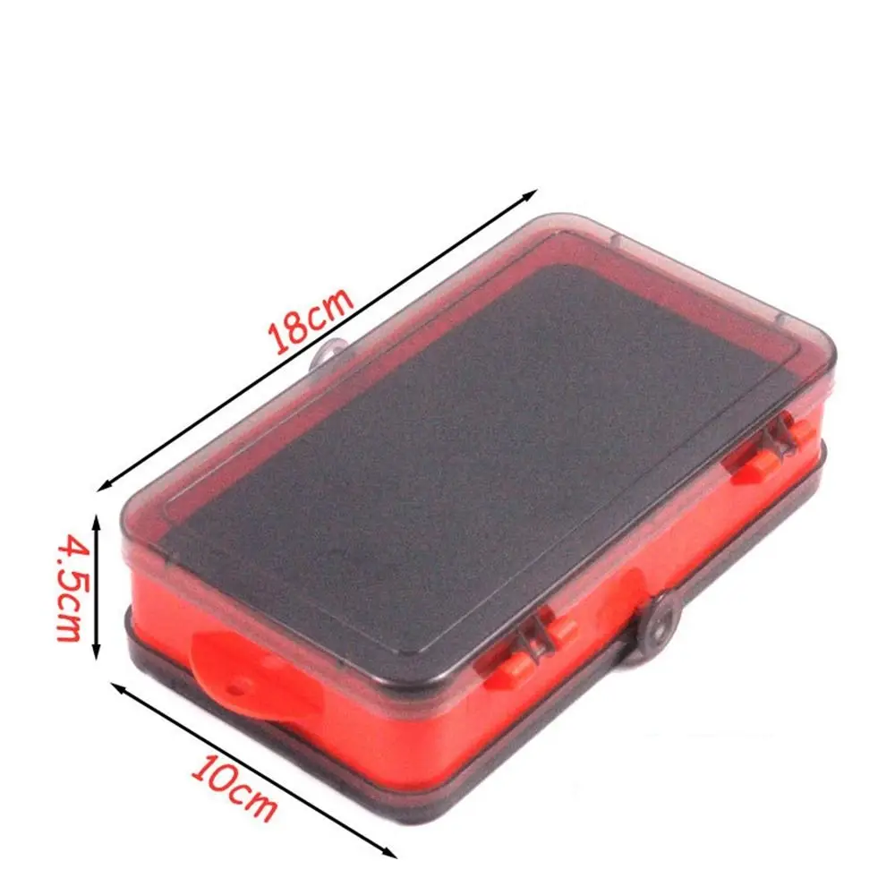 ポータブル両面分割ベイトボックス クランクジグヘッドフックセ - Fishing Lure Soft Plastic のレビューと価格