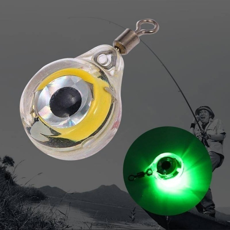 Flysandフィッシングライト夜の蛍光光では、魚の釣りアク - Fishing Lure Accessories のレビューと価格