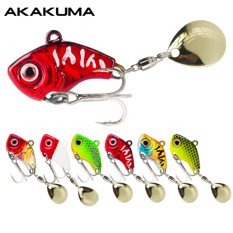 6PC 5g/7g/10g/14g/20g 回転メタルバイブ - Fishing Lure Crankbait のレビューと価格